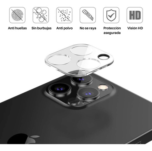 Vidrio Templado Camara Para iPhone 12 12 Pro 12 Pro Max