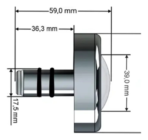 Kit 12 Refletor Branco 10w Cabo 20m Tholz Fonte 10a Controle