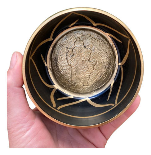 Hermoso Cuenco Tibetano Para Meditación Sanación Sonora 11cm