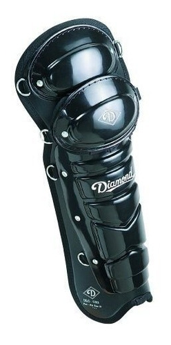 Espinilleras Diamond DLG Para Umpire Beisbol Negro Adulto