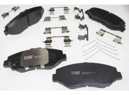 Imagen 1 de 5 de Balatas Ceramicas Del Honda Accord 2003-2007 Trw