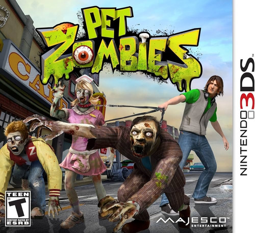 Pet Zombies - Nuevo Y Sellado - 3ds