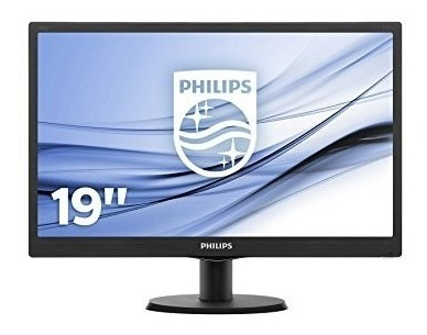Imagen 2 de 5 de Monitor Led 19 Philips 193v5lhsb2 16:9 Hdmi Y Vga 60hz
