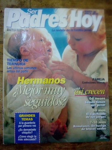 Revista Ser Padres Hoy Marzo 96 Hermanos (23)