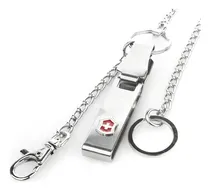 Comprar Llavero Victorinox Acero Mosqueton Cadena Y Argolla Color Gris