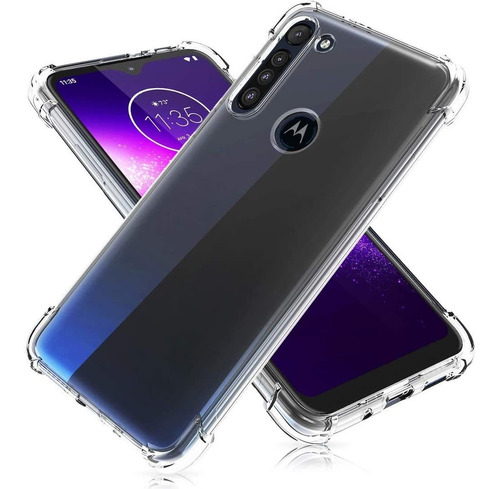 Funda Transparente Resistente Para Motorola G8 Power