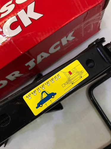 Imagen 6 de 6 de Gato Tipo Tijera 2 Toneladas Marca Scissor Jack