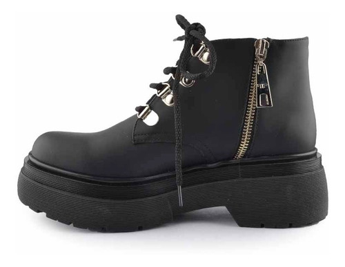 Imagen 4 de 6 de Borcegos Botinetas Botas De Mujer De Cuero Sandi - Ferraro