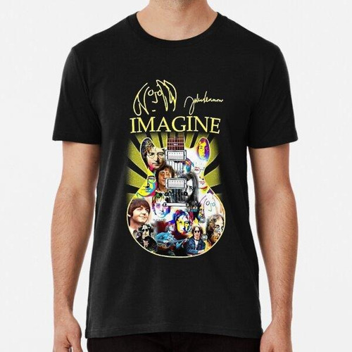 Remera Música Vintage Retro Imagine The Beatles Regalos Para