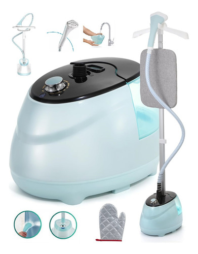 Passadeira A Vapor Vertical Com Suporte E Mangueira 110/220v