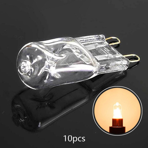 10 Uds. Bombillas Halógenas De 60w Bombilla G9 Ahorro De