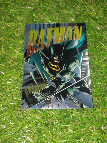 Cv Batman Skybox Chrome Hard Hitters 1995 Dc Comics