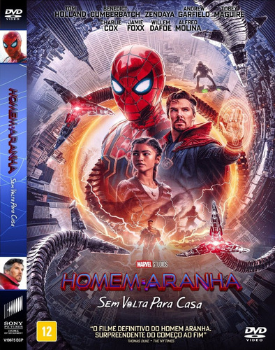 Dvd Filme: Homem-aranha: Sem Volta Para Casa (2022)dub / Leg