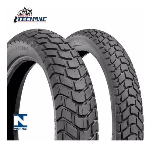 Par Pneu 120/80-18 E 90/90-21 Technic T&c Falcon Xt 600