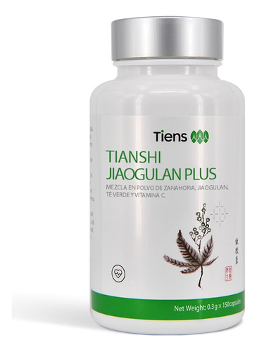 Jiaogulan Plus Tiens Zanahoria Teverde Vitamina C Papiloma 