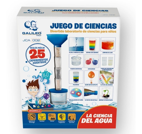 Juego De Ciencias La Ciencia Del Agua Galileo Italy