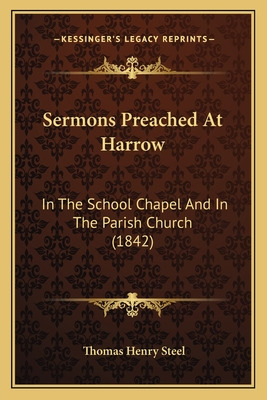 Libro Sermons Preached At Harrow: In The School Chapel An...