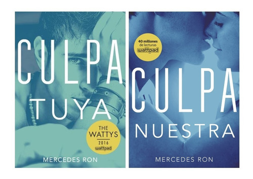 Culpa Tuya Culpa Nuestra - 2 Libros - Mercedes Ron - Montena