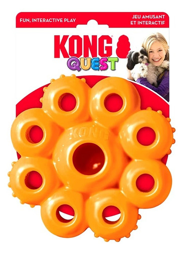 Juguete Para Snack Rellenables. Kong Quest Small Raza Pequeñ