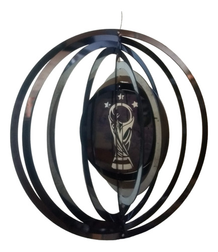 Wind Spinner/movil De Viento Copa Qatar 12cm