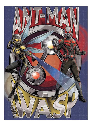 Rompecabezas Marvel Ant-man Waps Quantumania 500 Pz