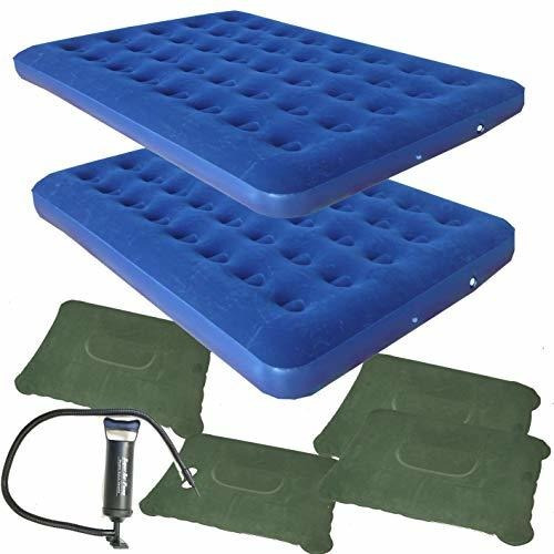 2-piece Of Zaltana Double Size Air Mattress With Double Acti