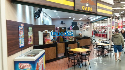 Imagem 4 de 4 de Cafeteria Confinada Dentro De Atacadista - Lucrativa E Ótimas Instalações - Pt00181 - 69877384