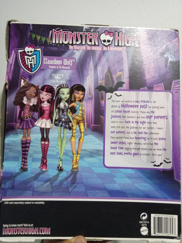 Monster High Clawdeen Wolf Edición Ghouls Rule,de Colección (Usado)