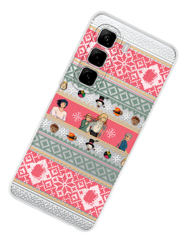 Funda Para Infinix Ugly Sweater Anime El Increíble Castillo Vagabundo