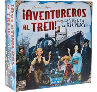 Juego De Mesa Aventureros Al Tren La Vuelta Al Mundo