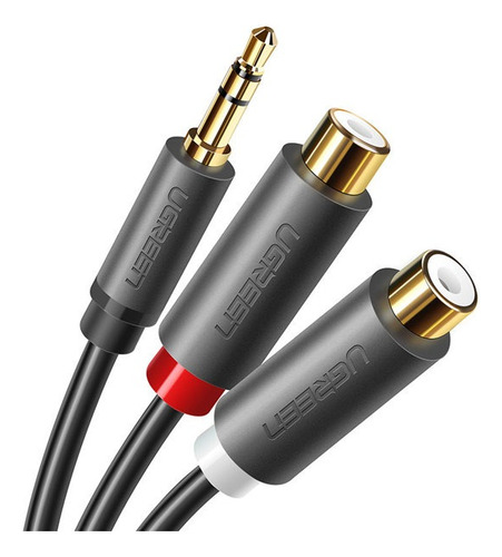 Ugreen Premium 3.5mm Macho A 2rca Hembra .gold-plated