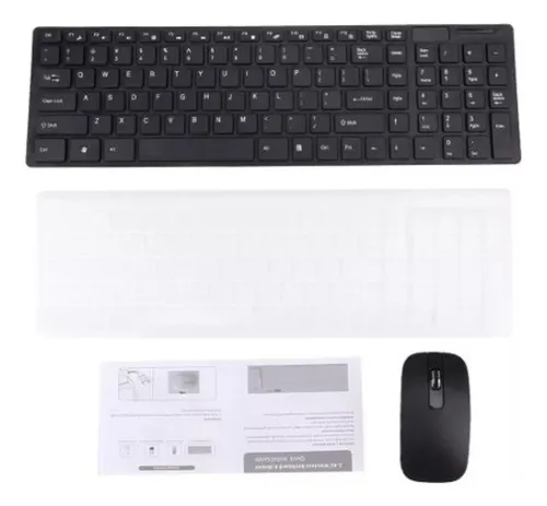 Teclado Numérico Y Mouse Inalámbrico K-06 Diseño Compacto