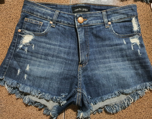 Short De Jean Mujer Marca Saltan Pepa Talle 28