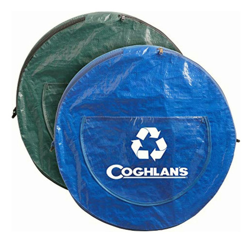 Coghlan's Papelera Emergente Y Reciclaje Para Camping,