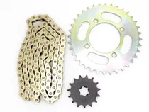 Comprar Juego Transmision Plato Piñon Cadena Moto Skua 150