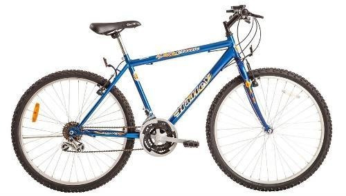 Mountain bike masculina Halley Classic 19151 R26 18v freno v-brakes color azul  