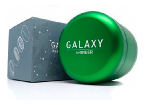 Moledor Metalico | 55 Mm 4 Pcs | Galaxy | Verde