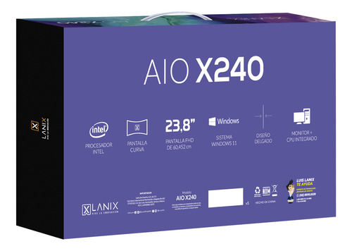 Aio X240 I3 1215u 8gb 256gb Ac Wifi