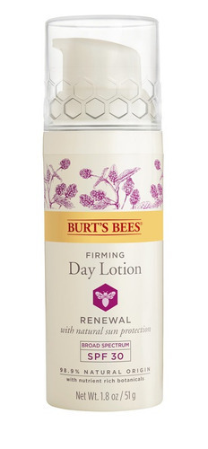 Imagen 2 de 4 de Loción Reafirmante Burt's Bees Spf/30 Renewal 55 Gr