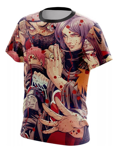 Polo Akatsuki Naruto Sublimado Full Print