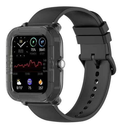 Capa Protetora + Película Nano Gel Para Amazfit Gts2 Mini Diâmetro 0 Mm