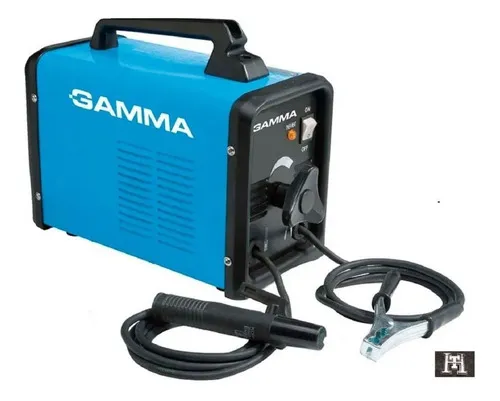 Soldadora Electrica Gamma Jet 155 Turbo Maquina Soldar 150am Color Azul Marino