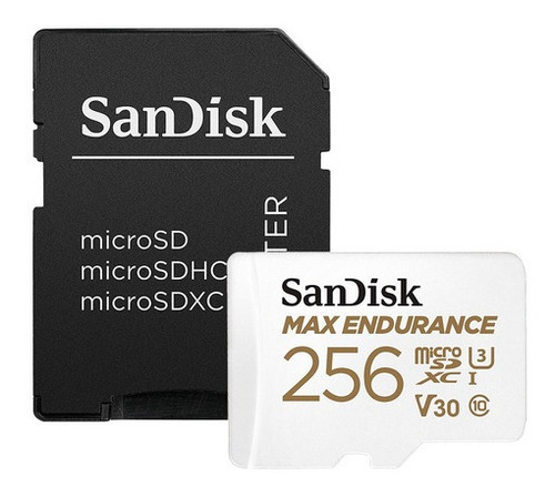 Cartão Memória Sandisk 256gb Micro Sdxc 100mbs E Adapt