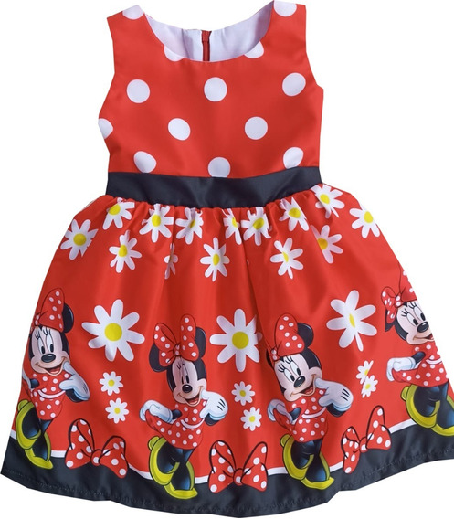 Vestidos Para Niñas De Disney Mouse - H | Cuotas interés