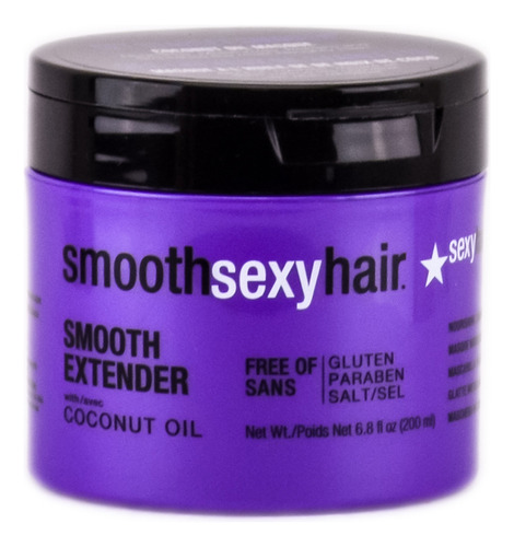 Máscara Capilar Sexy Hair Smooth Extender Nutritivo 200ml