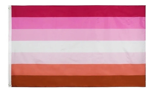 Bandeira Lgbt Lésbica 150 X 90 Cm Alta Qualidade Sunset