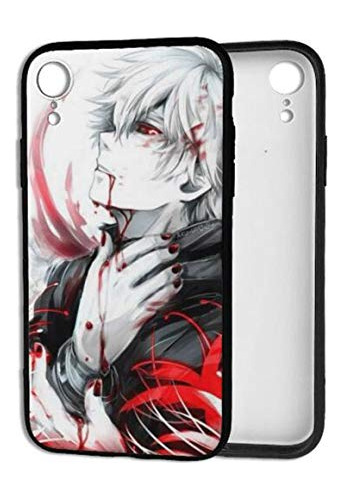 Caso Rngedg Para Apple iPhone XR, Tokyo Ghoul Manga Anime Co