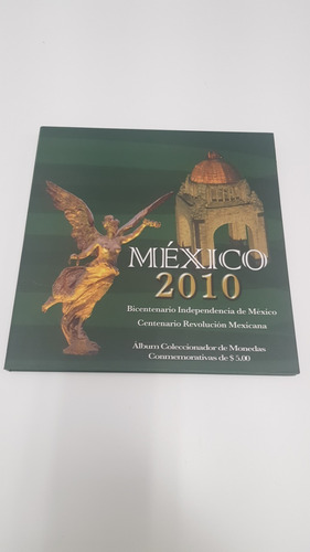 Álbum Coleccionador Con Monedas Conmemorativas México 2010