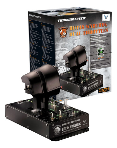 Thrustmaster Hadas Warthog Dual Throttles Para Simulación De