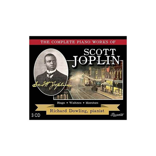 Dowling Richard Complete Piano Works Of Scott Joplin Cd+dvd